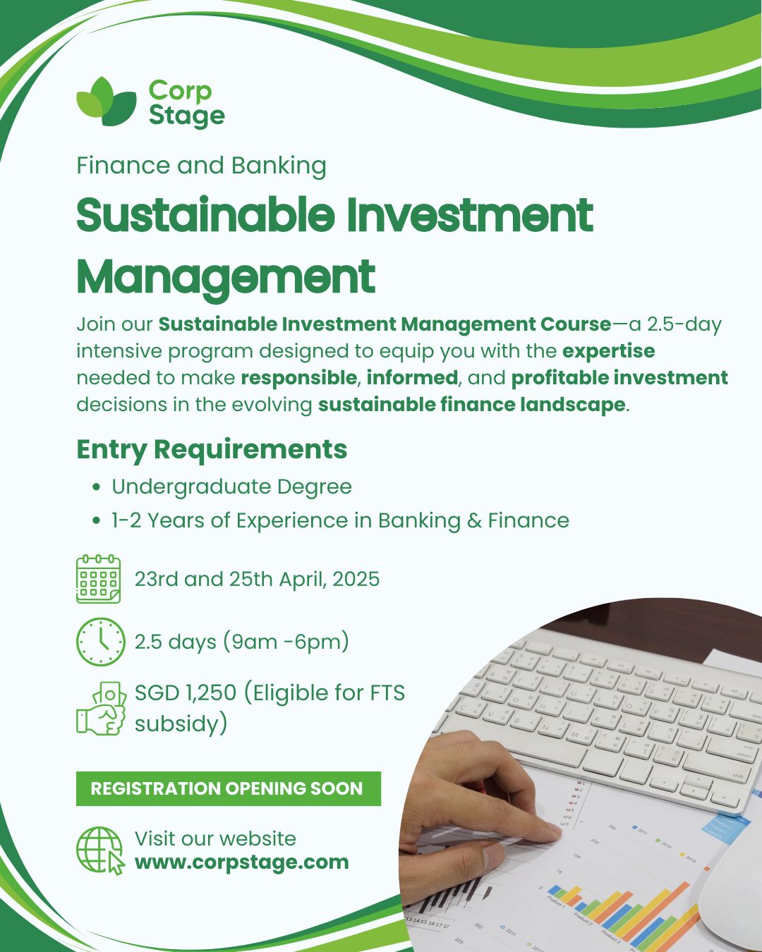 SUSTAINABLE FINANCE,INVESTMENT MANAGEMENT COURSE