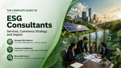 ESG consultants: services commerce strategy and impact