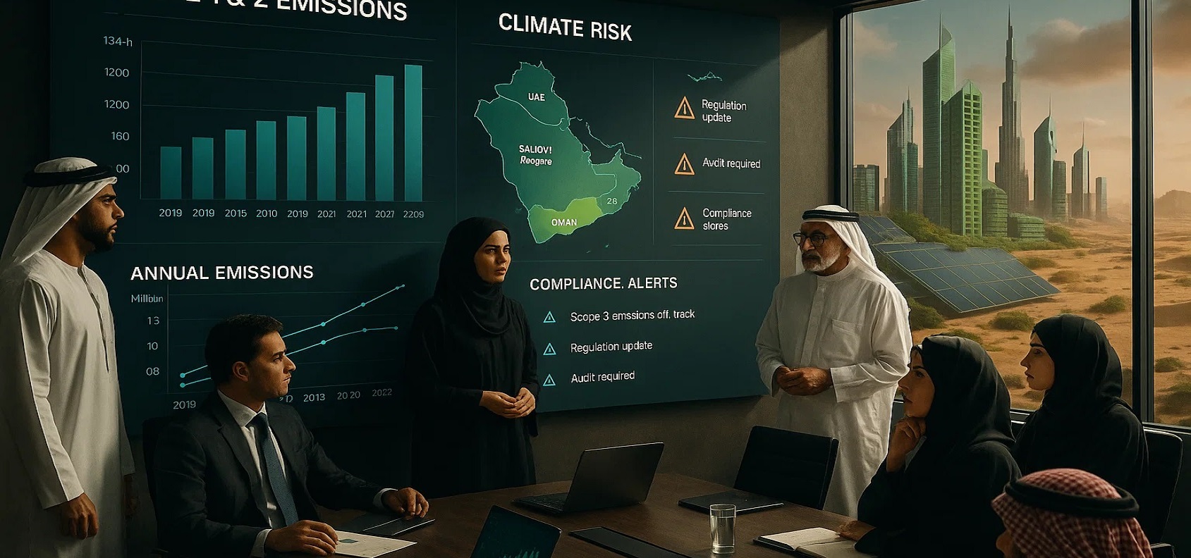 Emission Reporting & Climate Readiness: What GCC Businesses Must Do Now
