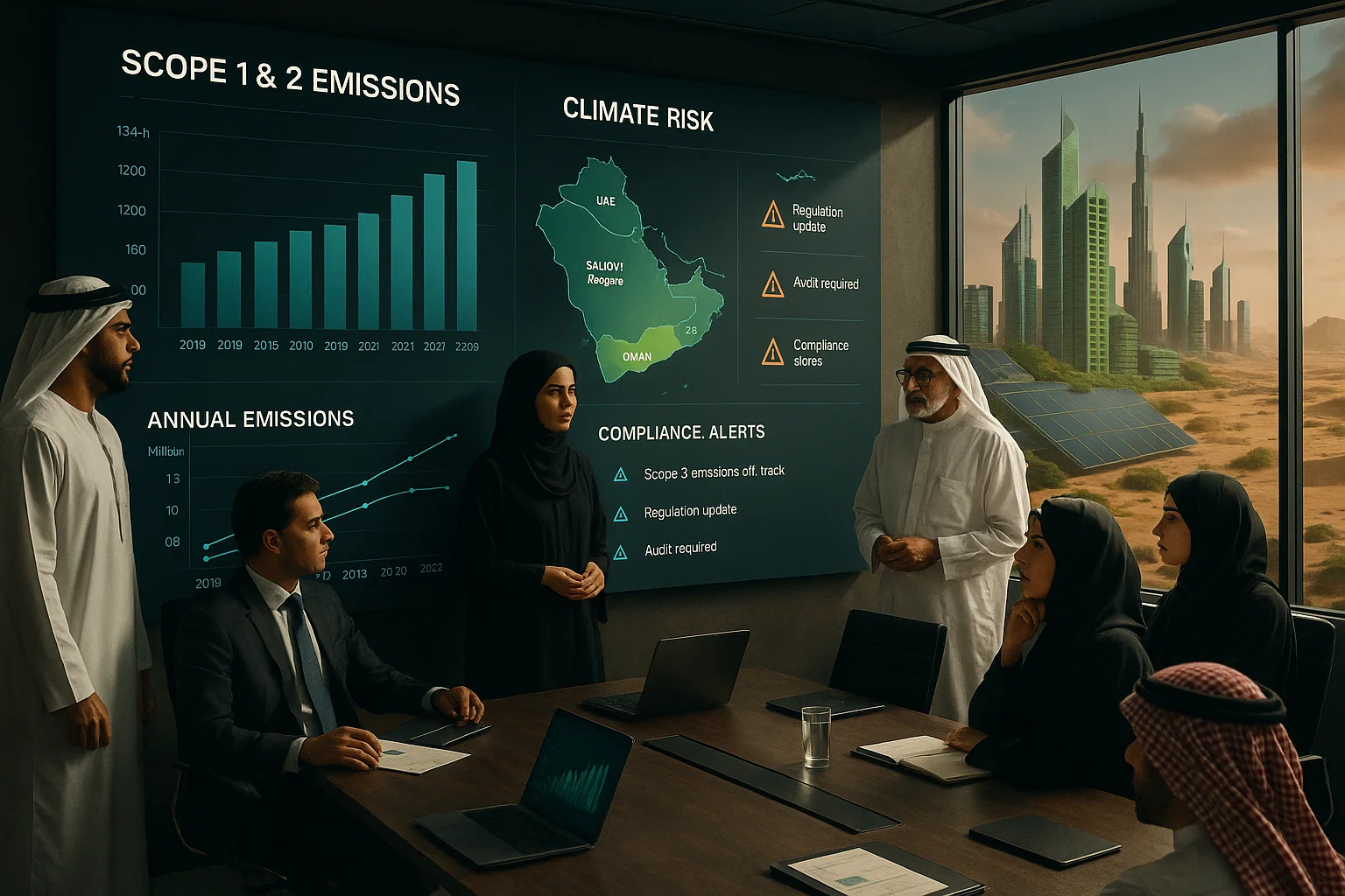 Emission Reporting & Climate Readiness: What GCC Businesses Must Do Now