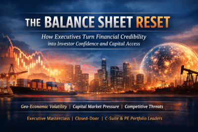 The balance sheet reset